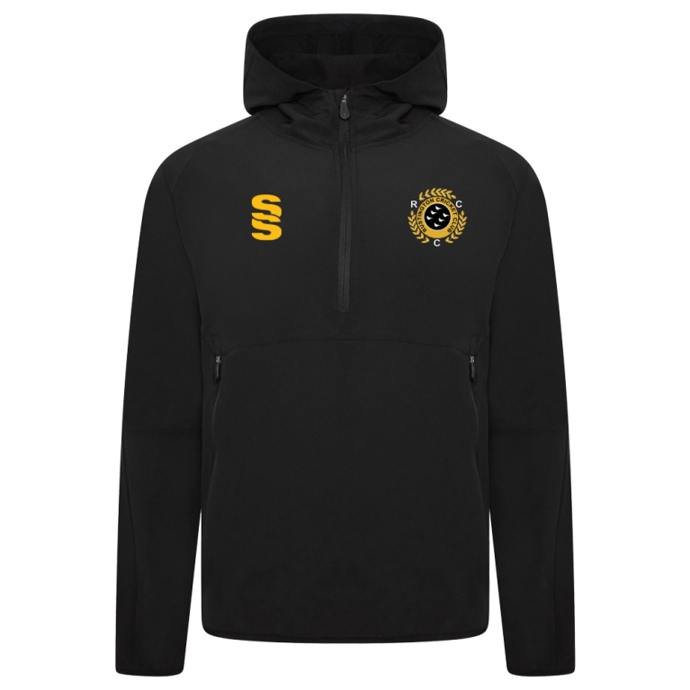 Dual Elite 1/4 Zip Hoody / Rain Jacket : Black